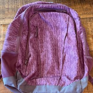 Land End Purple and Gray Backpack